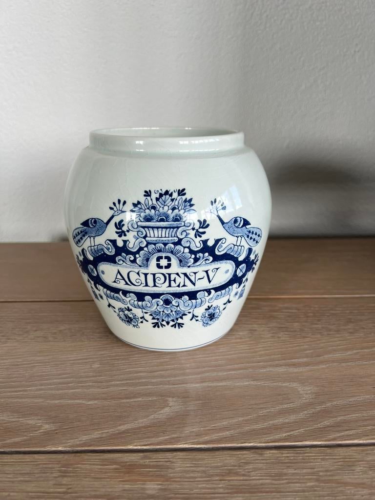 Tabakspot Delfts., Ophalen