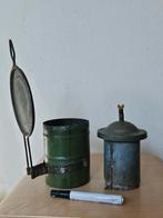 Vintage Carbidlamp / Carbidbrander - Rond 1950 - Compleet, Ophalen of Verzenden