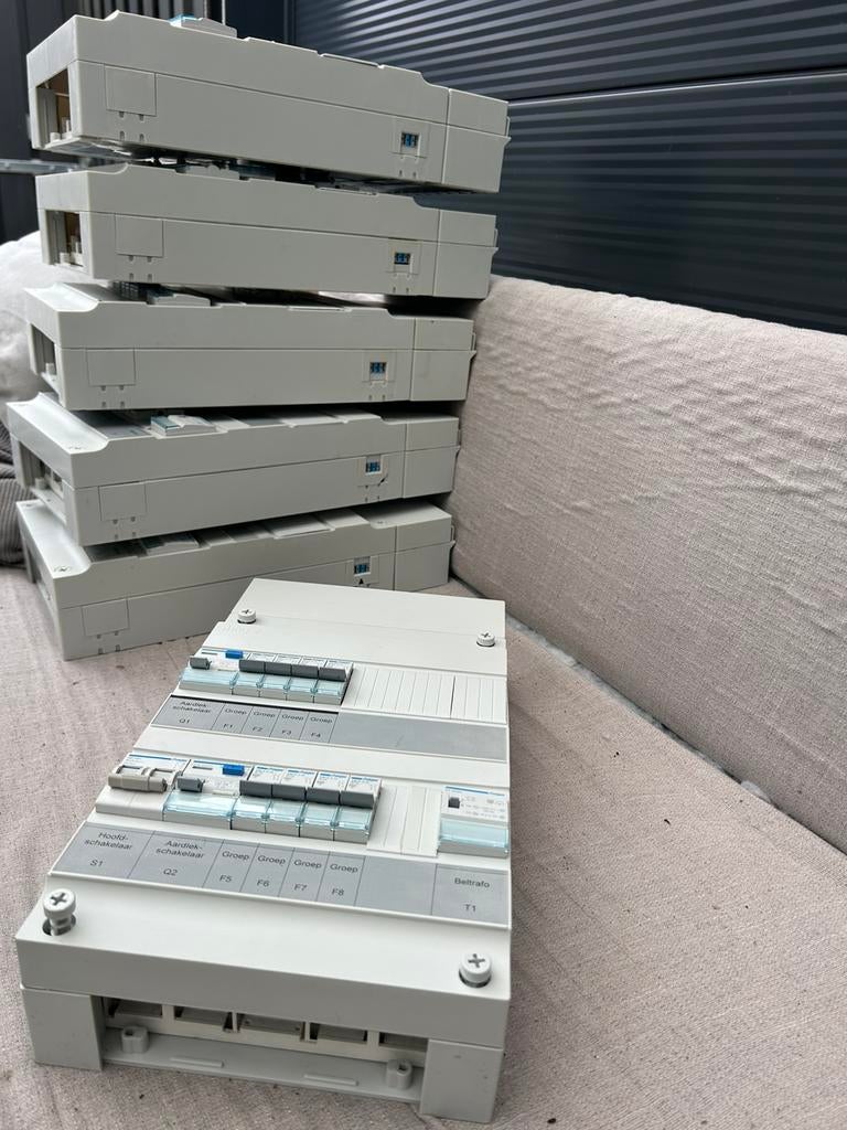 Hager groepenkast  3 x, Ophalen of Verzenden, Zo goed als nieuw, Overige typen