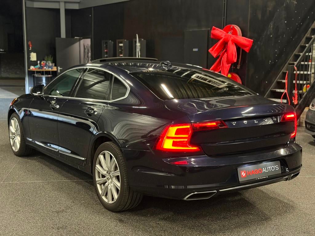 Volvo S90 2.0 D4 Inscription LED/NAVI/SCHUIFDAK/HUD/LEDER/CR, 1969 cc, Blauw, 23 km/l, Bedrijf