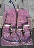 Nostalgische brug-keukenkraan, model 'Cottage V1977 RVS', Ophalen, Gebruikt, Rvs, Kraan