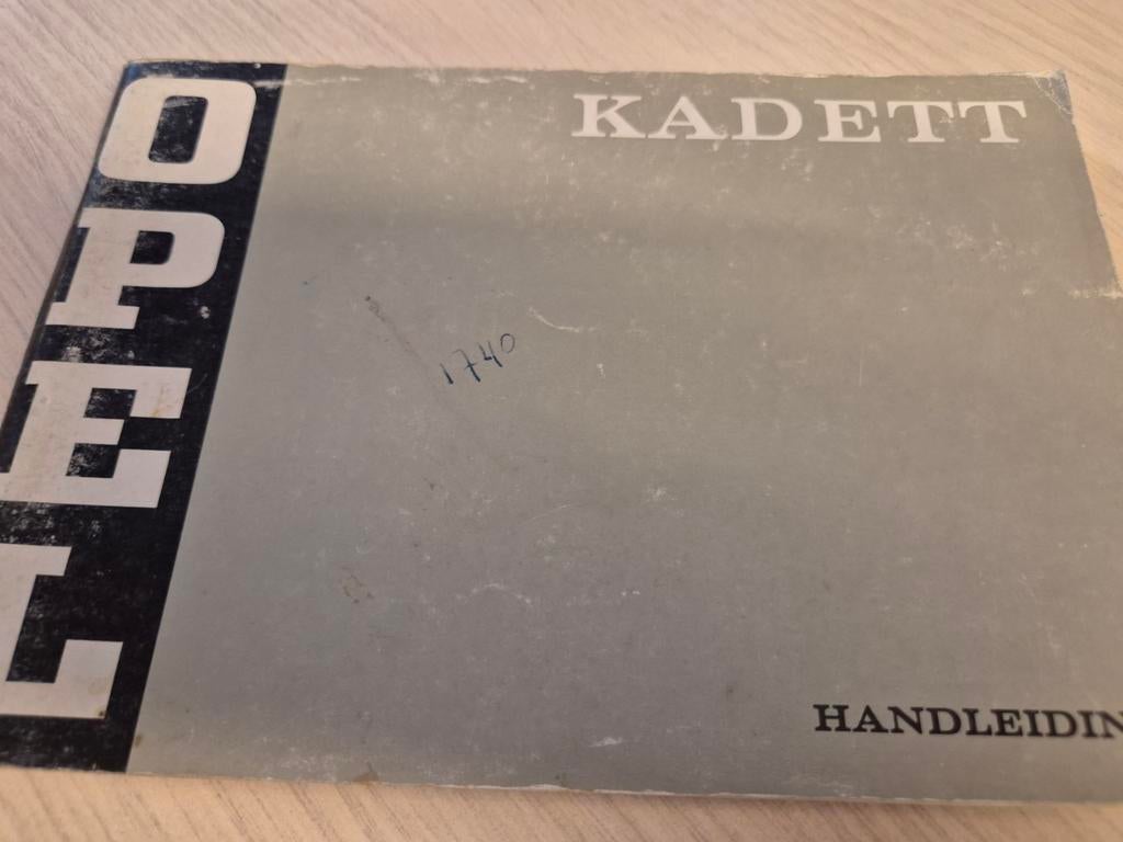 1971 Nederlandse Opel kadett B handleiding óók Rallye coupés, Ophalen of Verzenden