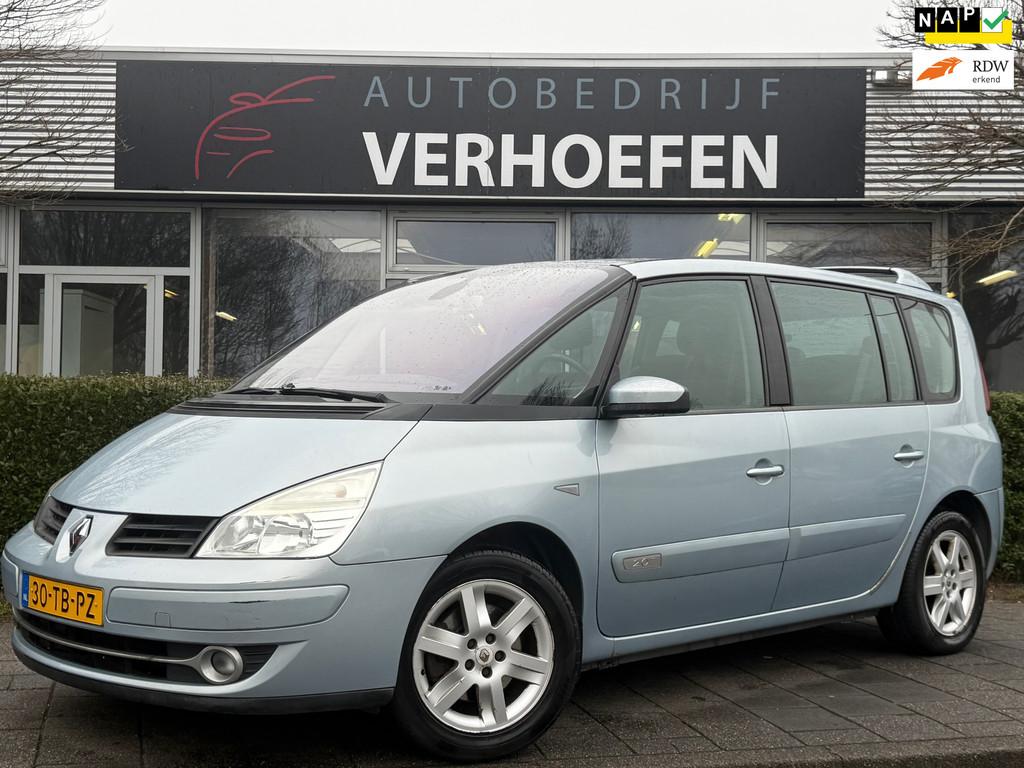 Renault Espace 2.0T Dynamique - 7 PERSOONS - CRUISE / CLIMAT, Auto's, Renault, Bedrijf, Te koop, Espace, ABS, Airbags, Airconditioning