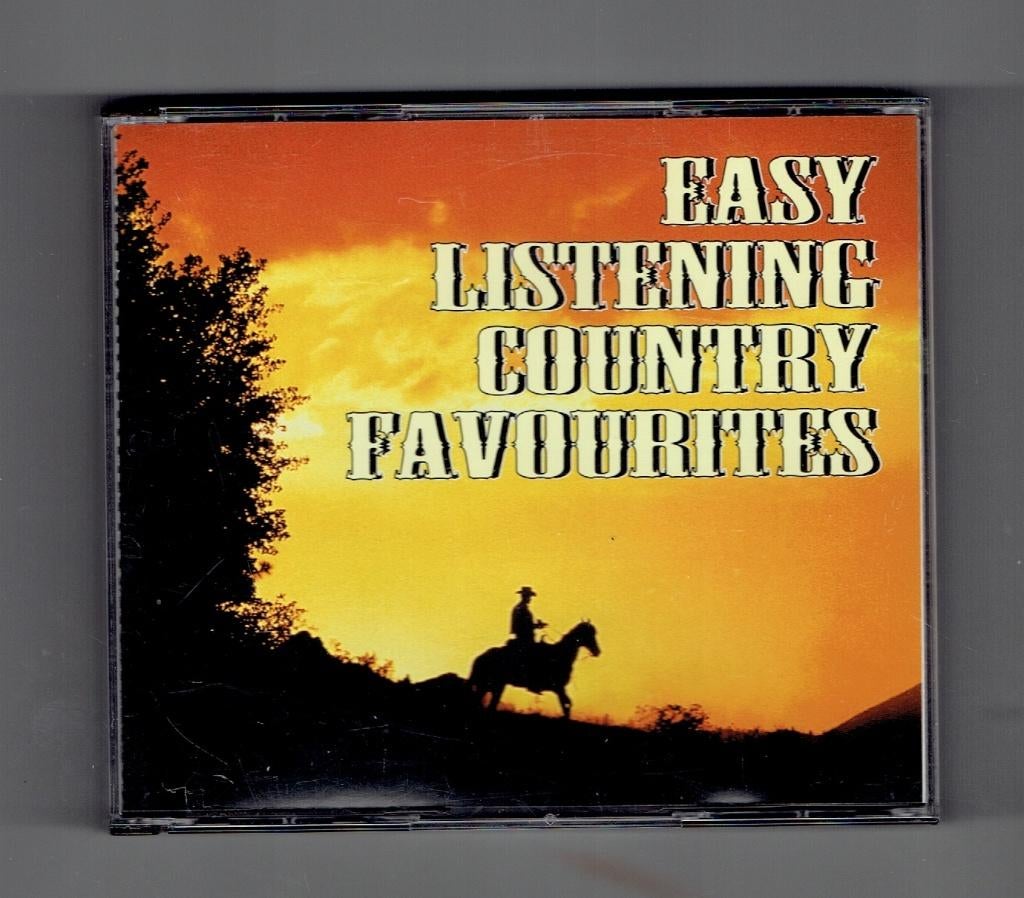 Easy listening Country Favourites - 5 cd box parton cash, Ophalen of Verzenden, Gebruikt, Boxset