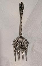 Antieke Verzilverde Broodvork / Cakeprikker Oud Hollandsch, Ophalen of Verzenden