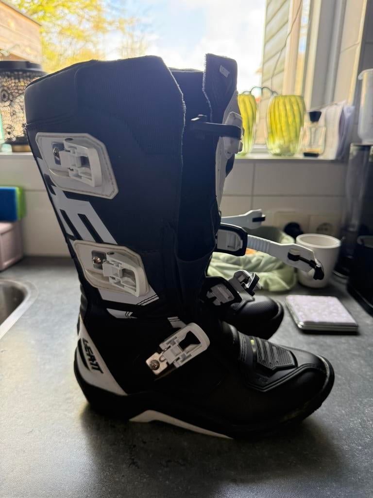 Leatt 3.5 motorcross laarzen maat 39, Motoren, Ophalen of Verzenden, Tweedehands, Kinderen, Motorcrosskleding