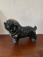 Naruur stenen beeld van buldog, Verzamelen, Ophalen, Zo goed als nieuw, Dier