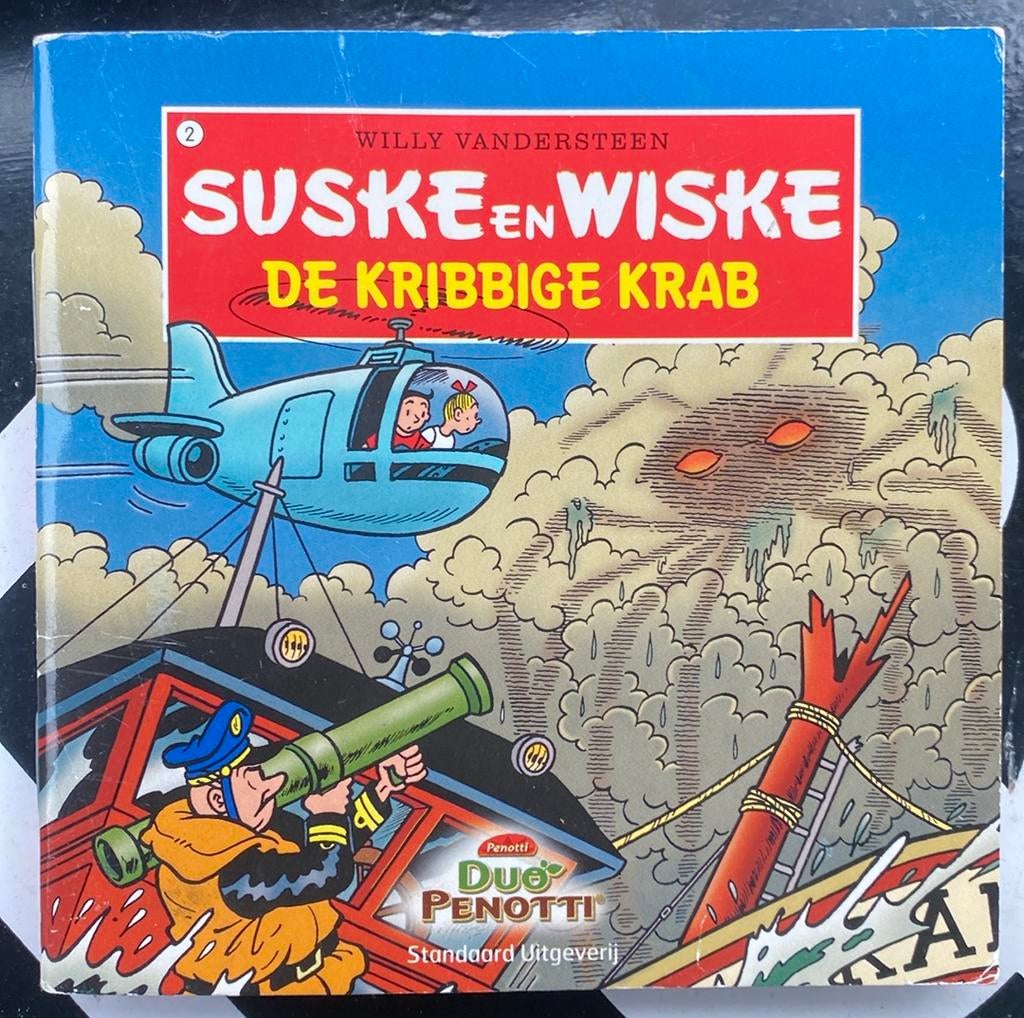 Suske en Wiske - de kribbige krab, Eén stripboek, Ophalen of Verzenden, Zo goed als nieuw