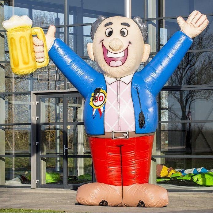 Opblaasbare Abraham huren – dé blikvanger van het feest, Hobby en Vrije tijd, Feestartikelen | Verhuur, Gebruikt, Abraham of Sarah