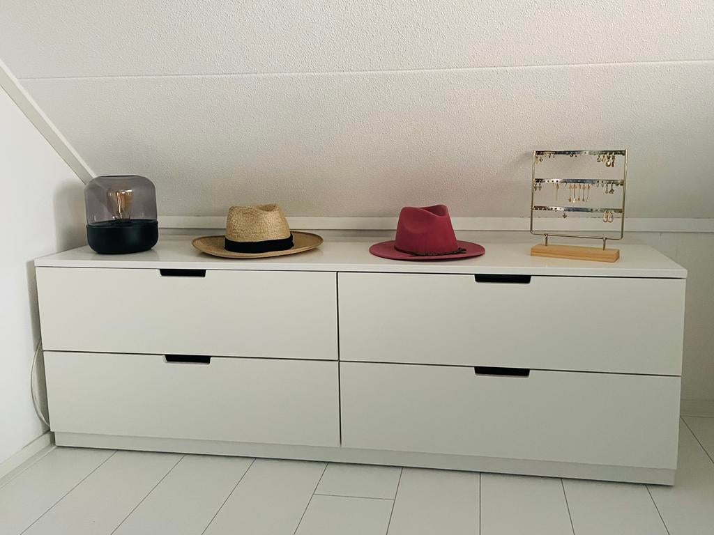 Nordli ikea ladekast, 4 lades, 160x54cm, Ophalen, Zo goed als nieuw
