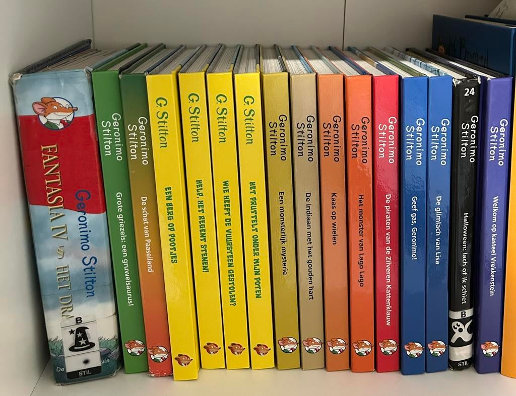 Geronimo Stilton boeken in goede staat, Ophalen, Gelezen, Kind en Jeugd