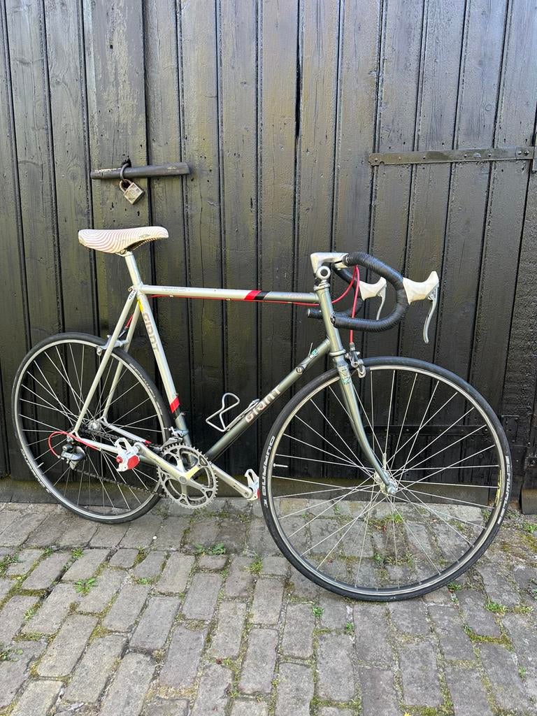 Giant Leader, Fietsen en Brommers, Fietsen | Racefietsen, Gebruikt, Giant, 10 tot 15 versnellingen, Staal, 57 tot 61 cm, Ophalen of Verzenden