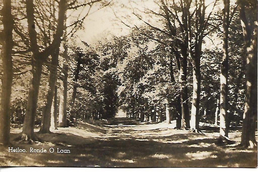Heiloo- -Ronde O Laan., Verzamelen, Ansichtkaarten | Nederland, Verzenden, 1940 tot 1960, Gelopen, Noord-Holland