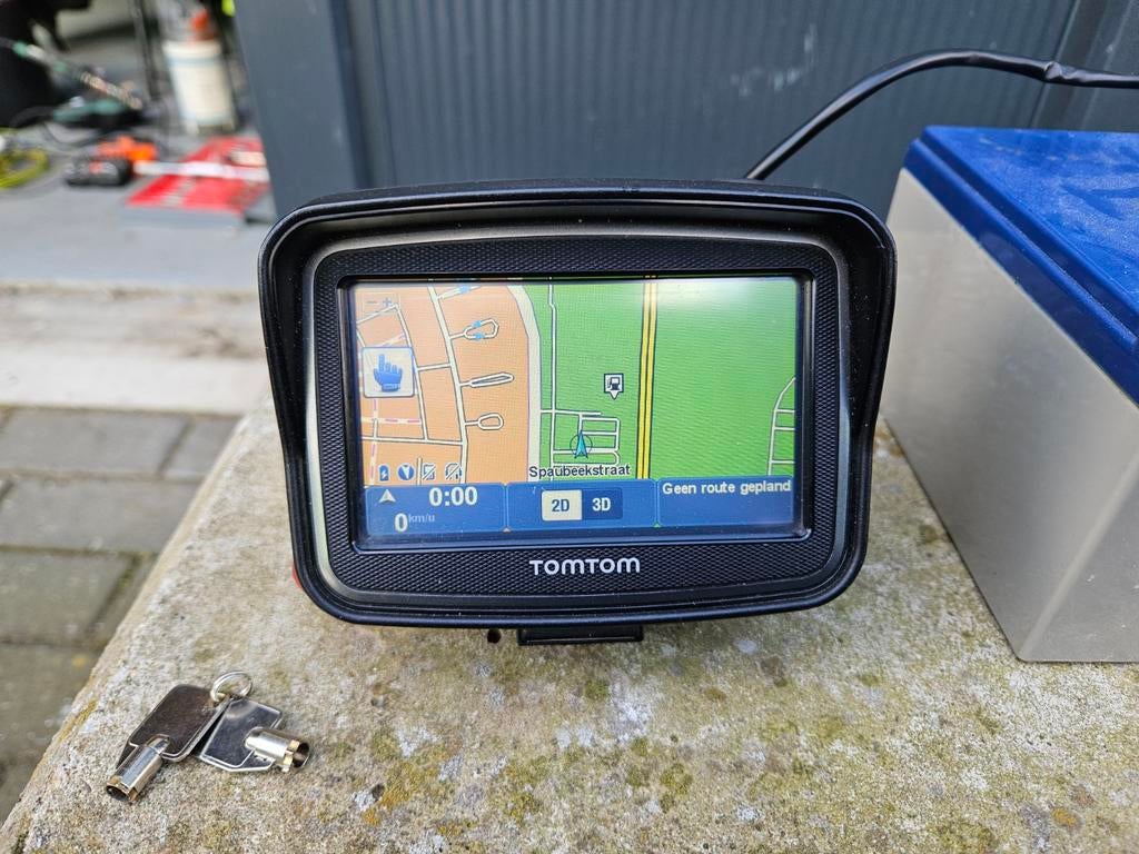TomTom Urban Rider navigatiesysteem voor motorfietsen, Ophalen of Verzenden, Gebruikt