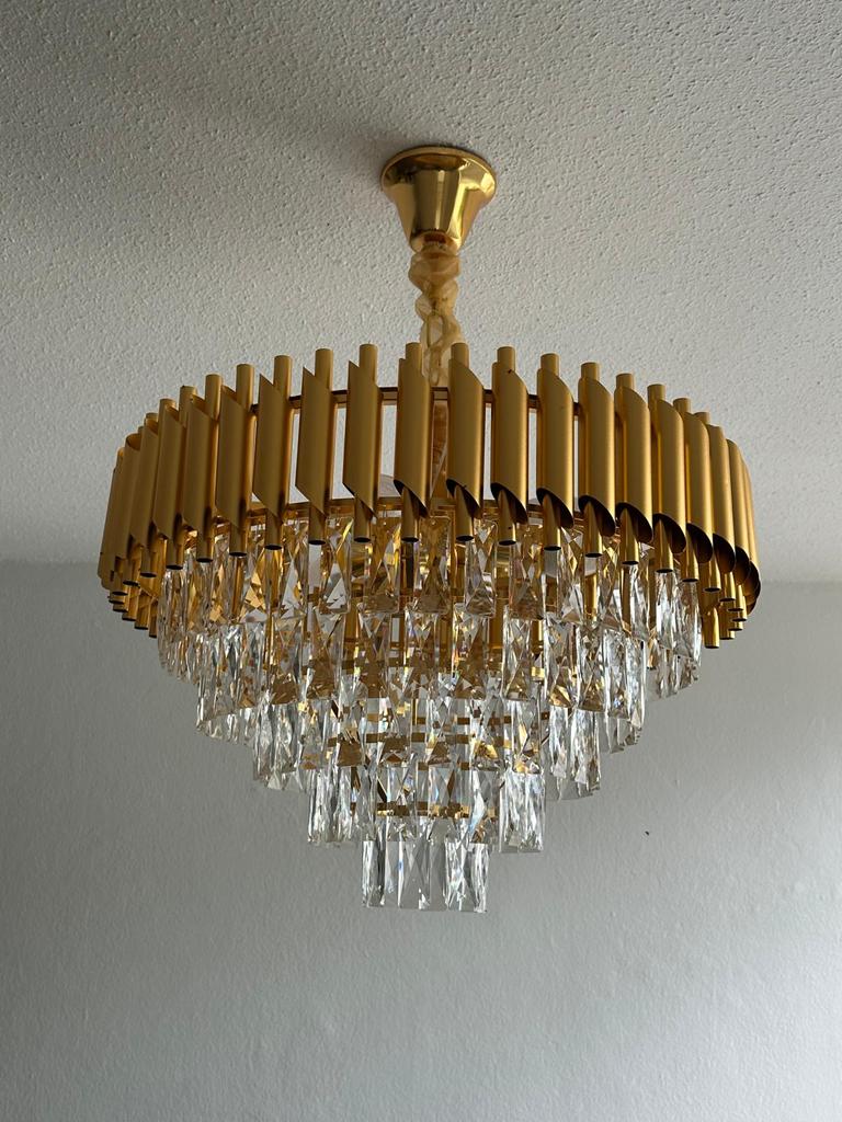 (Kleine) gouden kroonluchter, Ophalen of Verzenden, Zo goed als nieuw