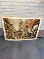 Vintage schoolplaat, Ophalen, Geschiedenis