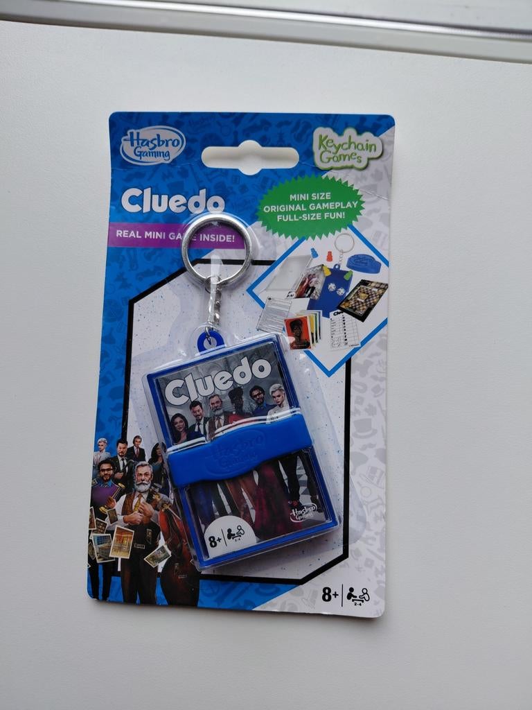 Hasbro Cluedo Keychain Game - Mini Reisspel, Hobby en Vrije tijd, Gezelschapsspellen | Bordspellen, Nieuw, Ophalen of Verzenden