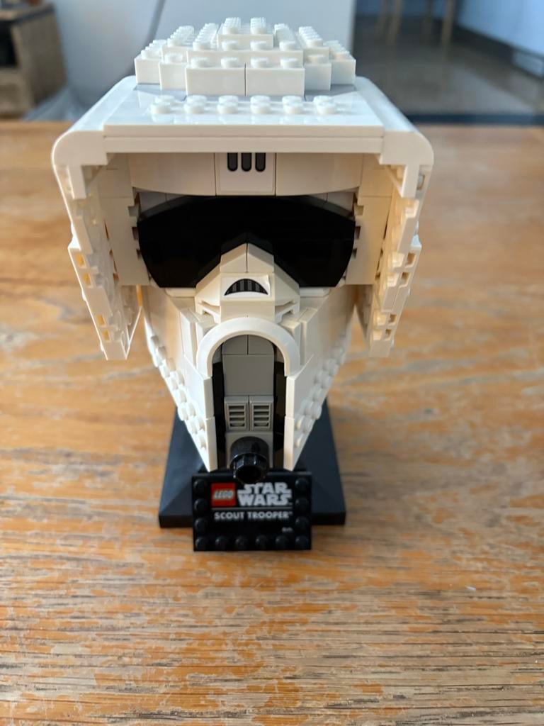 Lego Star Wars Scout Trooper Helm (75305), Ophalen of Verzenden, Zo goed als nieuw, Complete set, Lego