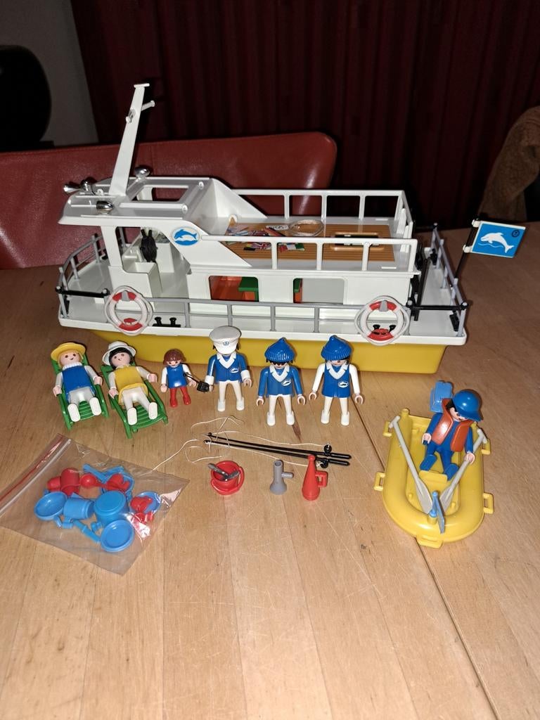 Playmobil boot, Ophalen of Verzenden, Zo goed als nieuw
