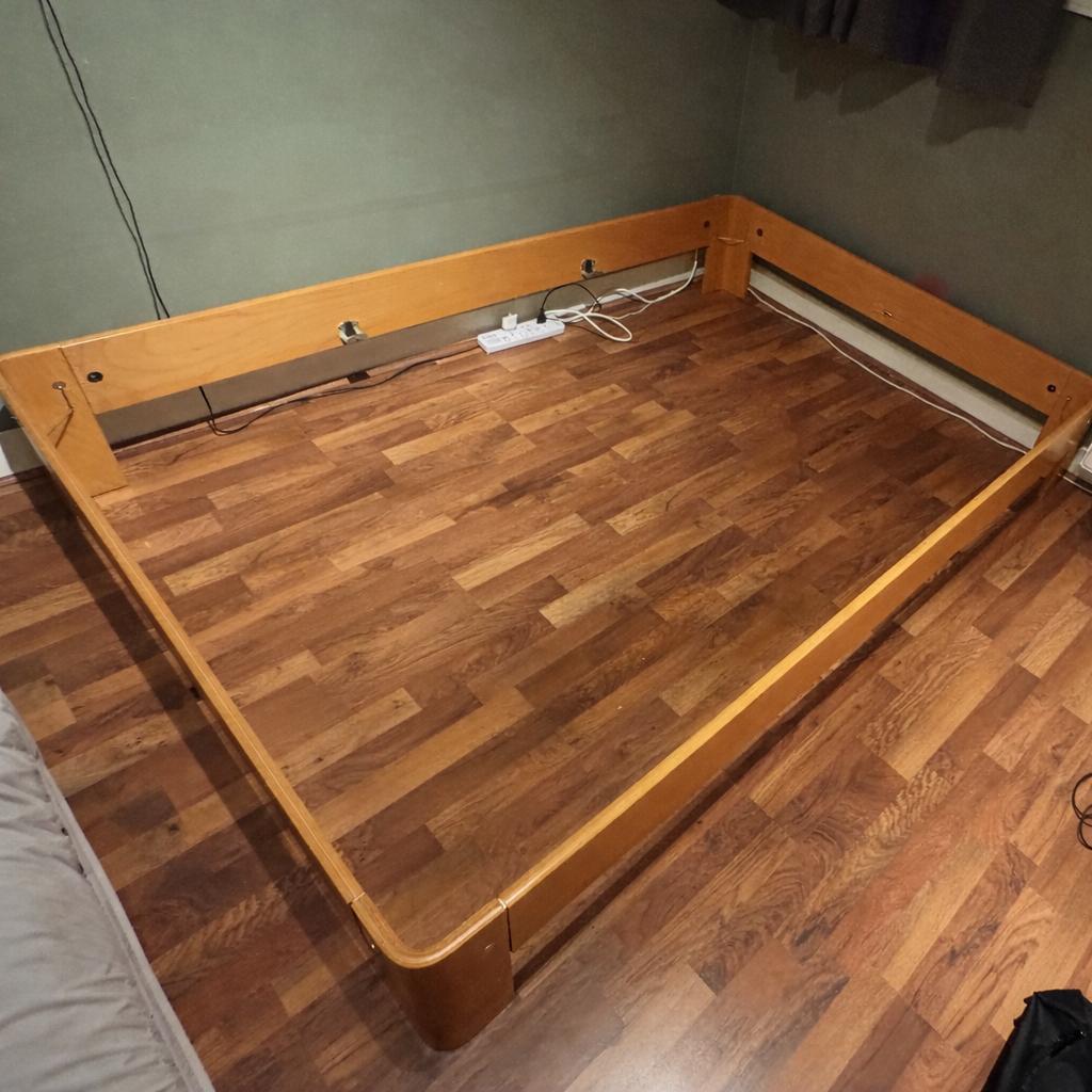 Auping Auronde 1000 140x200, verstelbaar, Ophalen, Verstelbaar, Bruin, 140 cm