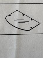 Meubel glas gecoat grijs veiligheids glas 1cm dikte 4 x 12KG, Doe-het-zelf en Verbouw, Glas en Ramen, Ophalen, Nieuw, Glasplaat