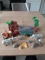 Grote set neushoorns playmobil, Ophalen of Verzenden, Zo goed als nieuw