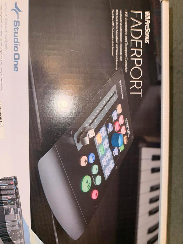 PreSonus FaderPort V2 DAW controller zgan + doos, Computers en Software, Overige Computers en Software, Zo goed als nieuw, Ophalen of Verzenden