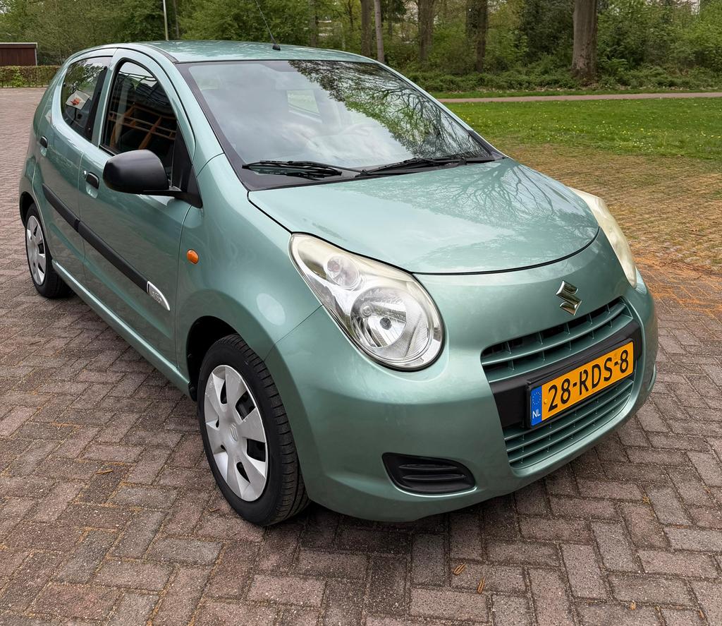 Suzuki Alto 1.0 2011 airco !, Auto's, Suzuki, Particulier, Alto, Benzine, A, Hatchback, Handgeschakeld, Origineel Nederlands, Groen