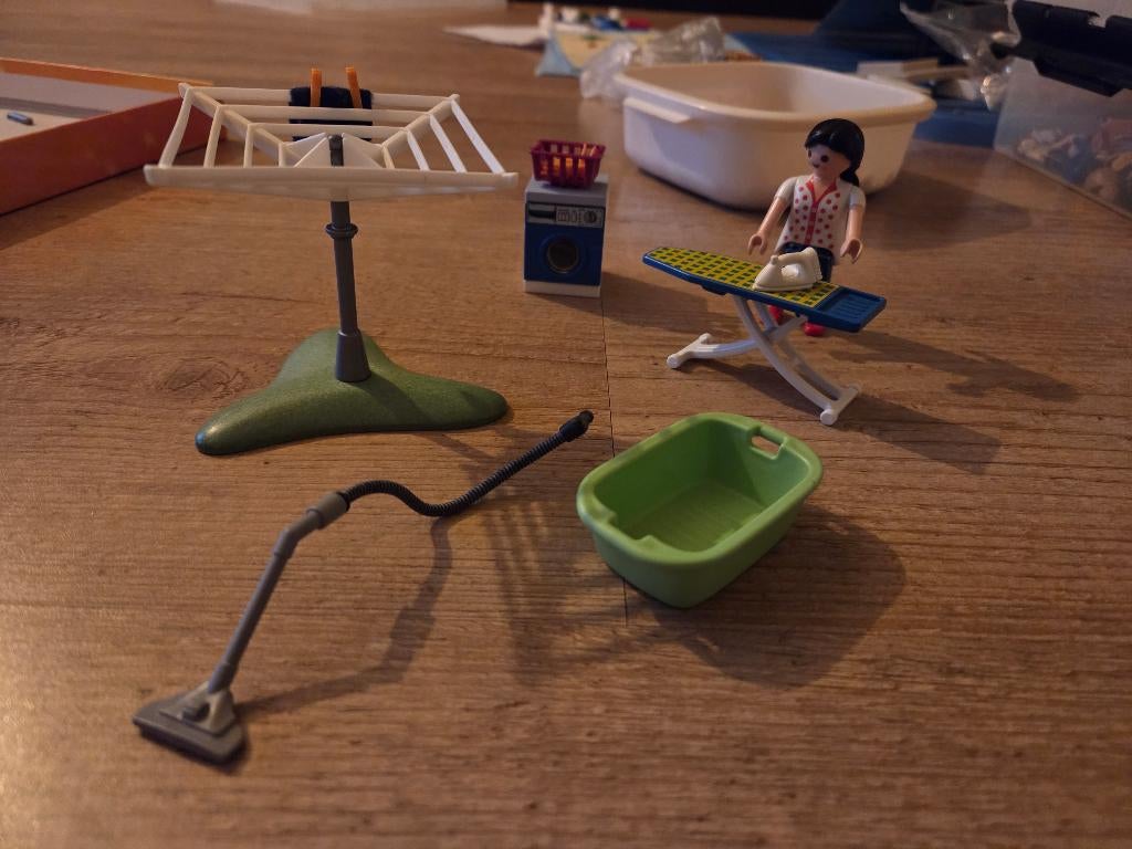 3206 playmobil waskamer, Ophalen of Verzenden, Gebruikt, Complete set