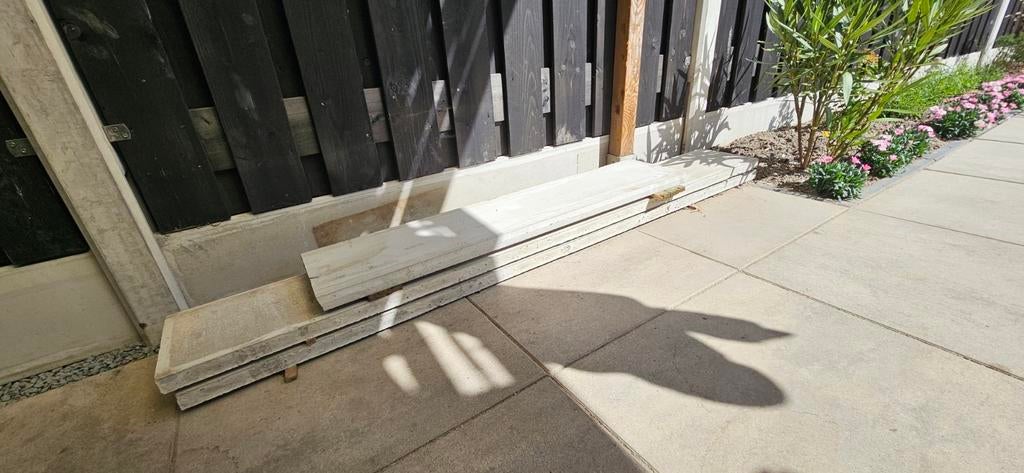 Beton onderplaat 24x3.5x184, Ophalen, Overige typen, Nieuw, Minder dan 5 m²