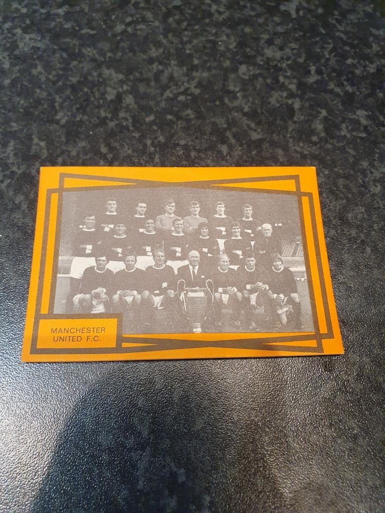 Monty Gum Manchester United 1968, Ophalen of Verzenden, Nieuw, Buitenlandse clubs