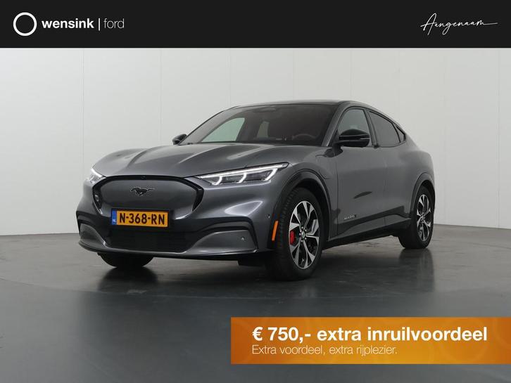 Ford Mustang Mach-E Extended First Edition AWD 98 kWh | Pano, Auto's, Ford, Bedrijf, Te koop, Mustang, 360° camera, 4x4, ABS, Adaptive Cruise Control