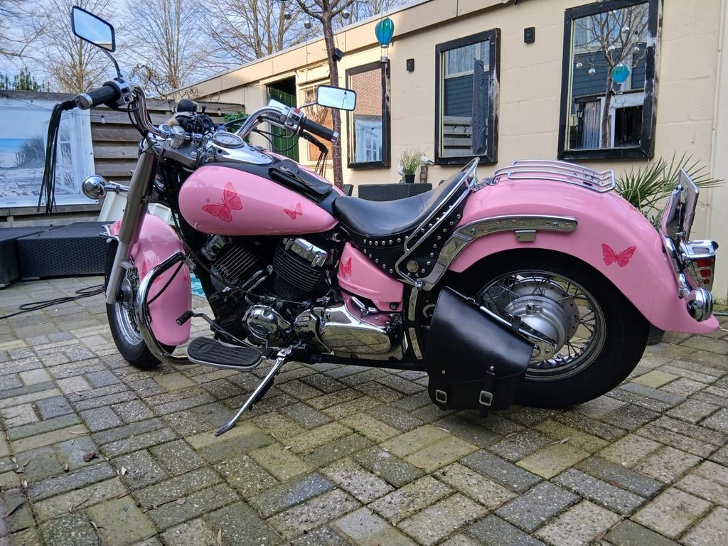 Yamaha Dragstar 650  special paint,, Motoren, Motoren | Yamaha, 2 cilinders, Cardan-aandrijving, Chopper, Particulier