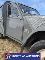 Citroën 2CV Fourgonnette | 1958 | Route 66 Auctions, Auto's, Oldtimers, Overige carrosserieën, Citroën, Zwart, Bedrijf