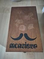 Vintage scheerspiegel monsieur., Ophalen of Verzenden, Minder dan 50 cm