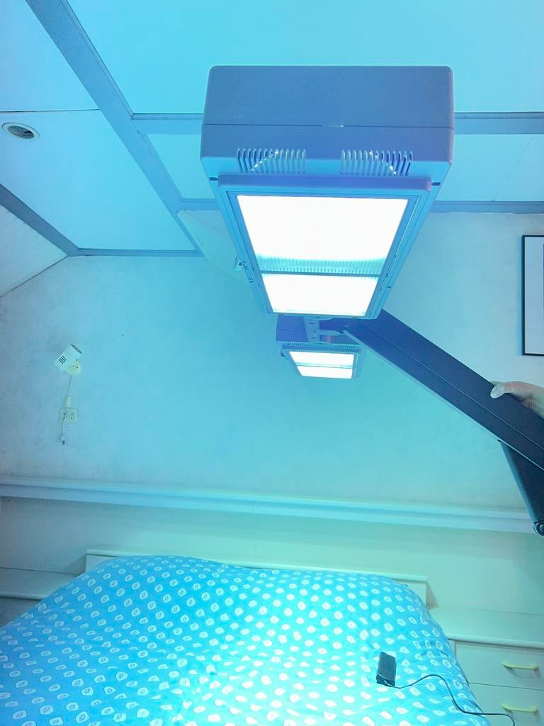 Werkende Philips Sunmobile, Ophalen, Gebruikt, Zonnebank enkelzijdig, Minder dan 10 lampen