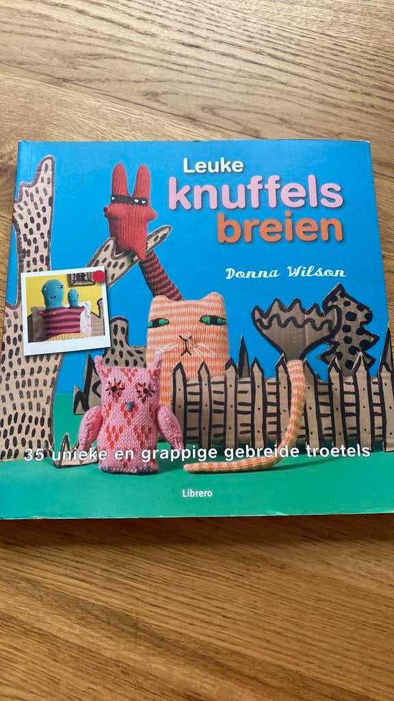 Breien / Breiboek ~ Maak je eigen knuffels, Boeken, Ophalen of Verzenden, Zo goed als nieuw, Breien en Haken