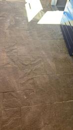 Grijze teras tegels GRATIS, Tuin en Terras, Ophalen, Gebruikt, Beton, Terrastegels