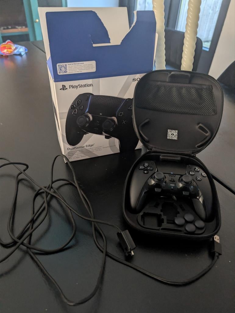SONY DualSense Edge Controller PS5 - Zo goed als nieuw, Spelcomputers en Games, Spelcomputers | Sony PlayStation Consoles | Accessoires
