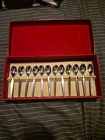 Vintage NONA Vlekvrij Lepeltjes Set - 12 Stuks in Doos, Antiek en Kunst, Antiek | Bestek, Ophalen of Verzenden