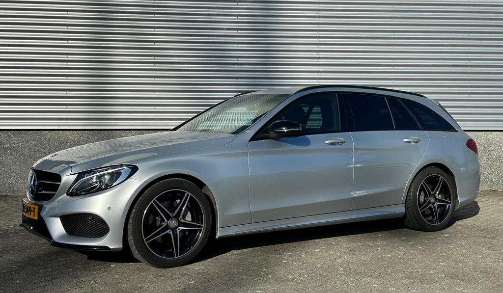 Mercedes-Benz C-Klasse 180 Aut. Estate AMG/Night/Navi!, Auto's, Mercedes-Benz, Automaat, Achterwielaandrijving, 1800 kg, 4 cilinders