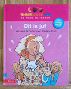 Maan Roos Vis - dit is juf - 3 verhalen - AVI M3 / AVI E3, Ophalen of Verzenden, Zo goed als nieuw, Anneke Scholtens, Fictie algemeen