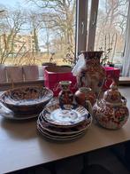 Antiek Japans Imari Porselein Servies en Vazen Set, Antiek en Kunst, Ophalen