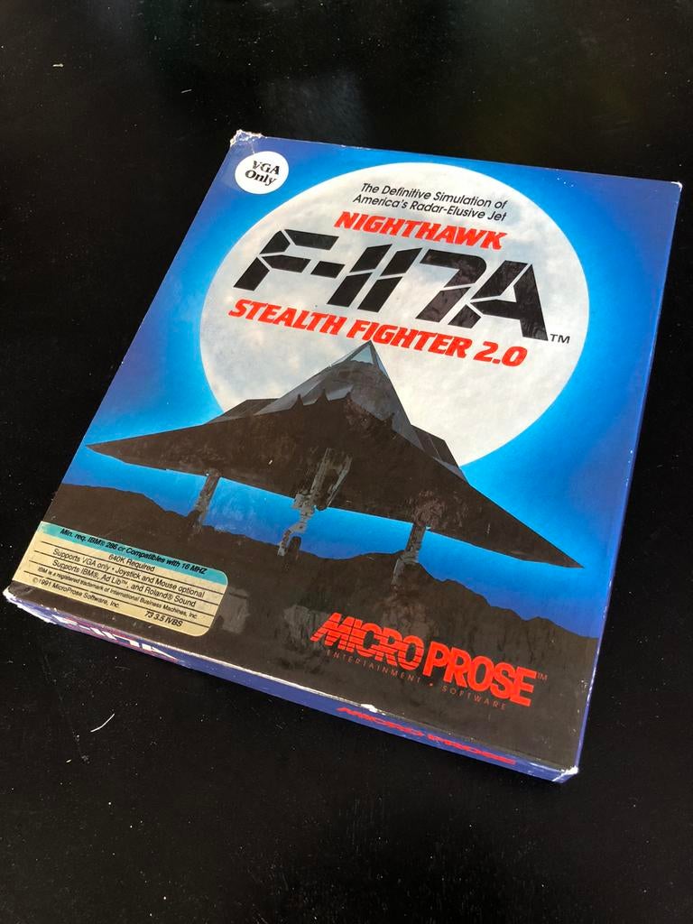 Nighthawk F-117A Stealth Fighter 2.0 Big Box., Spelcomputers en Games, 1 speler, Ophalen of Verzenden, Gebruikt, Vanaf 3 jaar