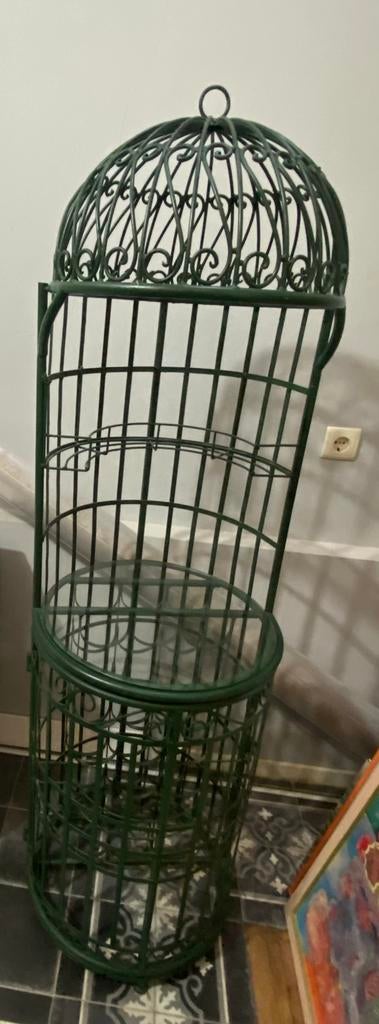 Wijnrek, Huis en Inrichting, Woonaccessoires | Wijnrekken, Ophalen, Zo goed als nieuw, Metaal, 75 cm of meer