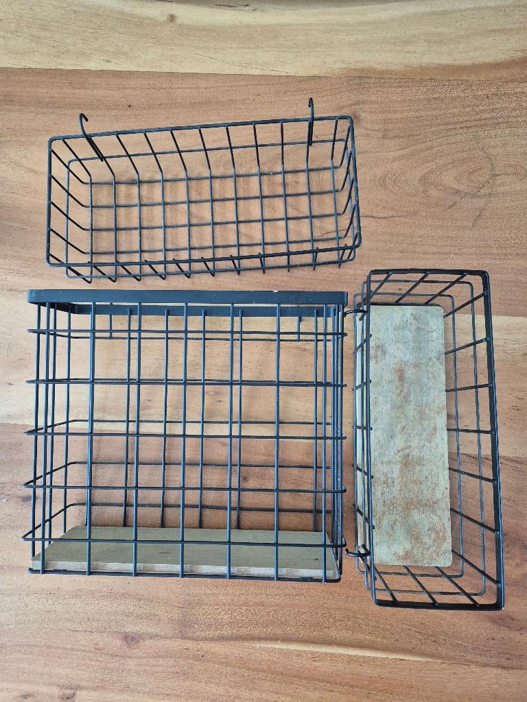 Hang bakjes (voor oa xenos rek), Ophalen, Zo goed als nieuw