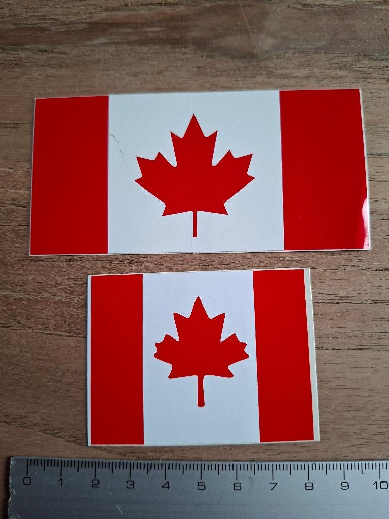 Stickers Canada, Verzenden, Zo goed als nieuw