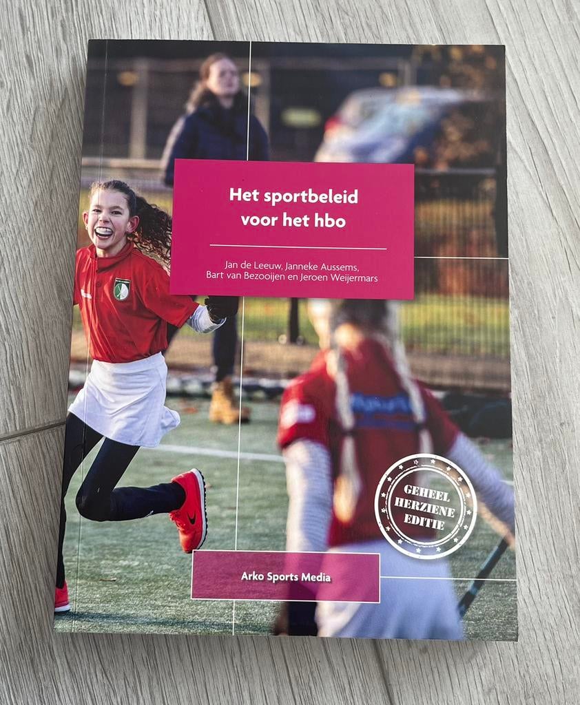 Het sportbeleid voor het hbo, Ophalen of Verzenden, Zo goed als nieuw, Overige niveaus, Overige vakken