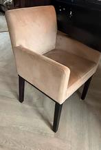 Zitmaxx vier eetkamer stoelen velvet Montreal, Ophalen of Verzenden, Zo goed als nieuw, Stof, Vier