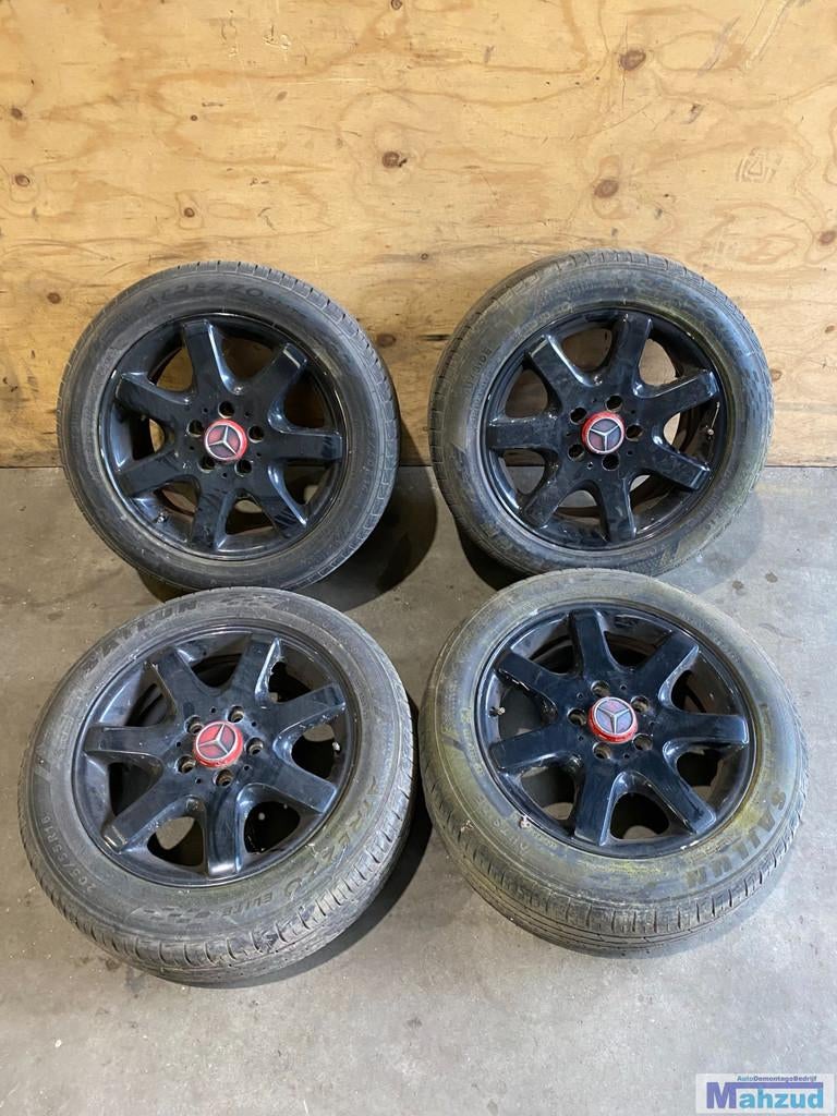 MERCEDES SLK R170 16 INC VELGEN 5X112 66.6, Auto-onderdelen, Banden en Velgen, Gebruikt, Mercedes-Benz AG, Ophalen of Verzenden